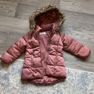 H&M Pink Winter Coat
